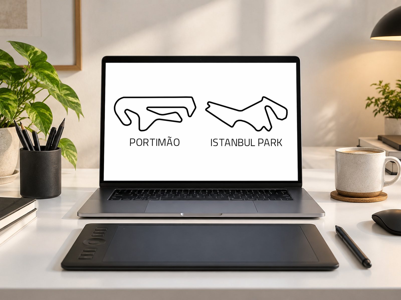F1 track svg bundle 2027 Portimão Istanbul Park cricut